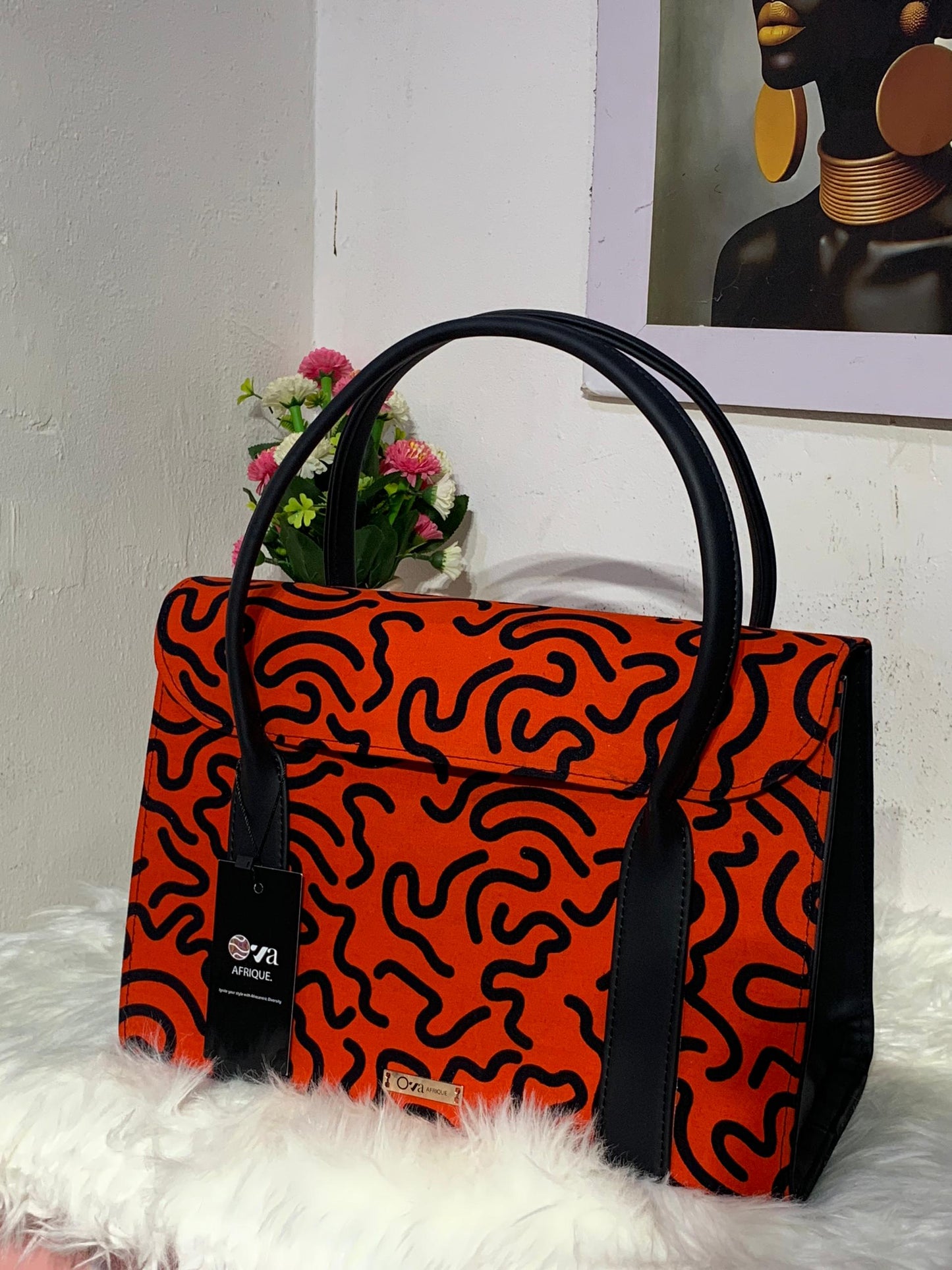 Adufe Red Bag