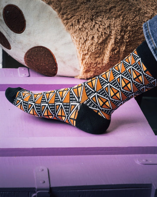 Bogolan unisex socks