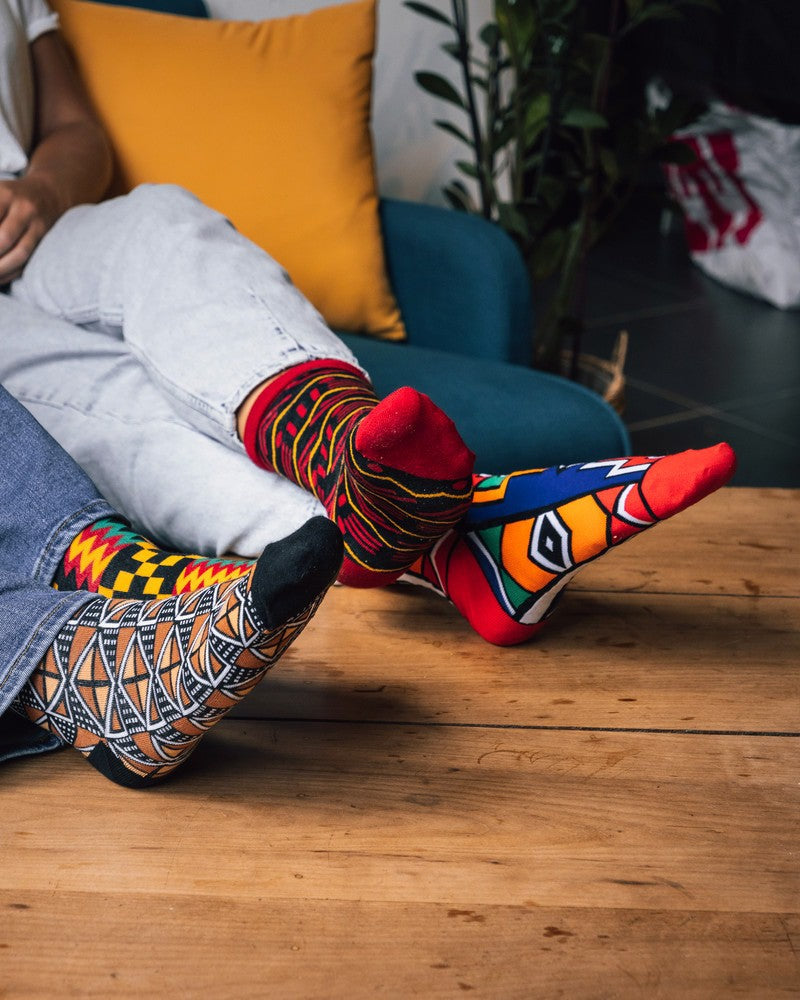 Bogolan unisex socks