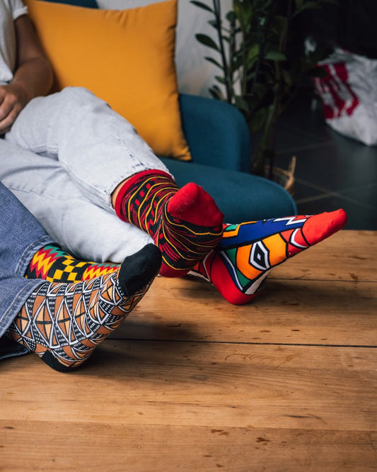 Bogolan unisex socks