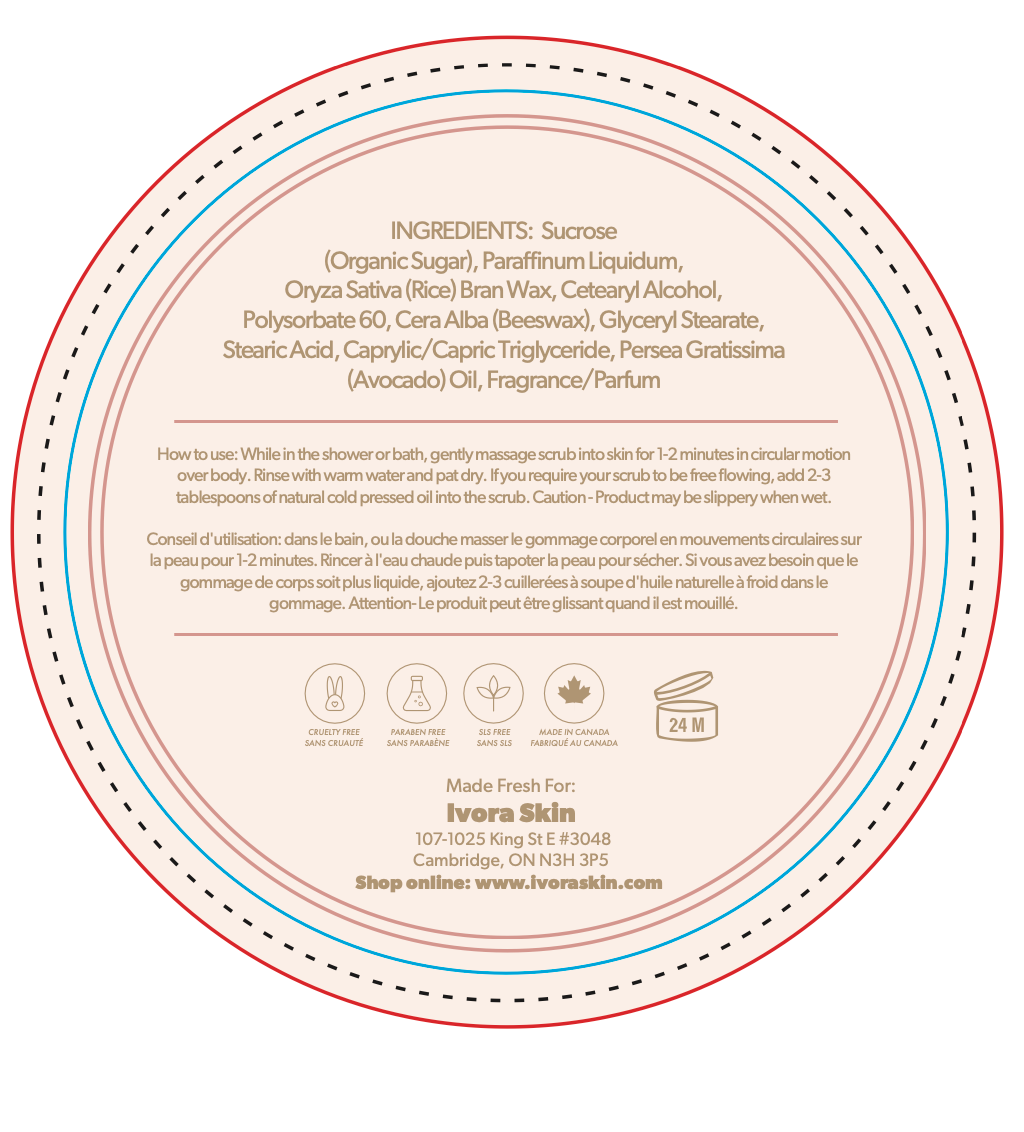 Ivora Glow Scrub – Natural Sugar Exfoliant - Wangara Market