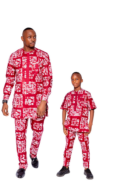 Keneh Men's African Print Co-ord set