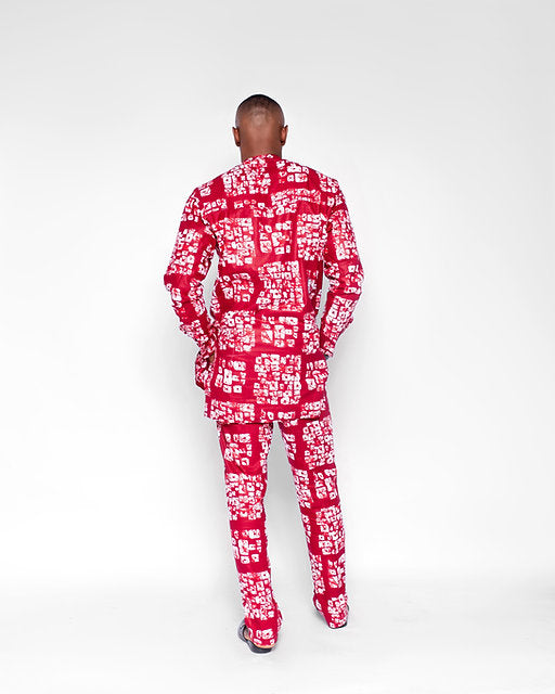 Keneh Men's African Print Co-ord set