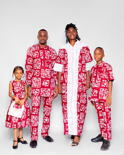 Keneh Men's African Print Co-ord set