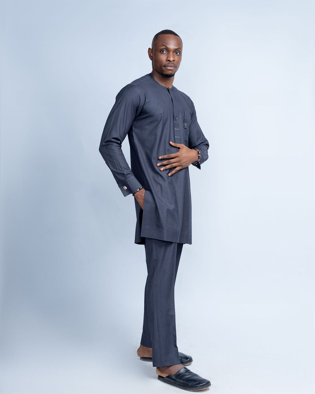 Timi Men's Dashiki Co-Ord Se