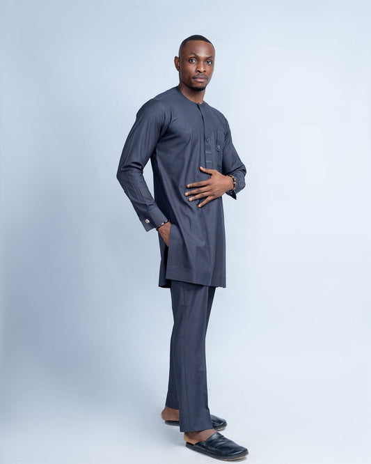 Timi Men's Dashiki Co-Ord Se