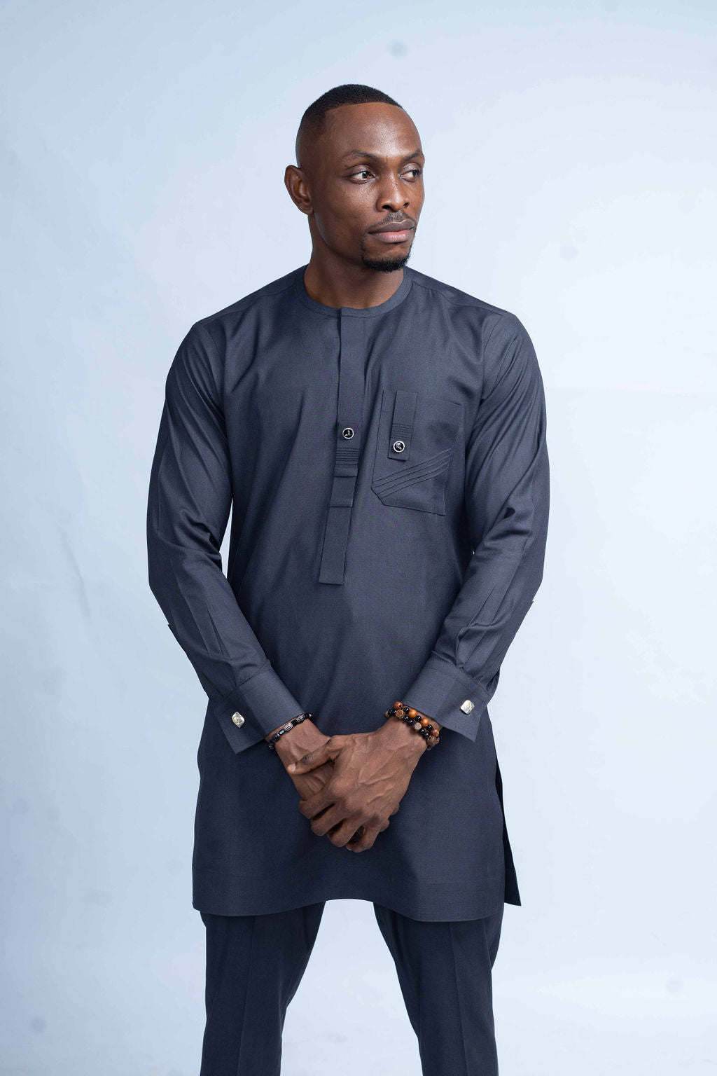 Timi Men's Dashiki Co-Ord Se