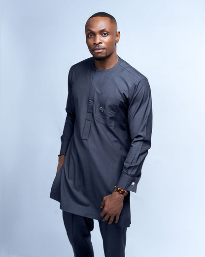 Timi Men's Dashiki Co-Ord Se