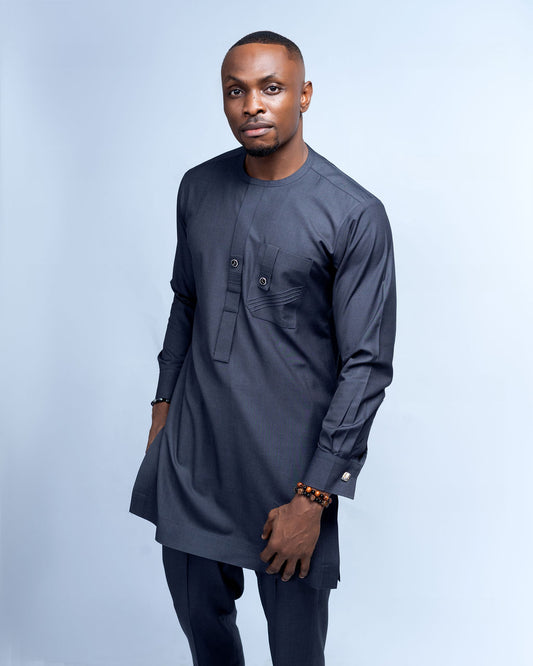 Timi Men's Dashiki Co-Ord Se
